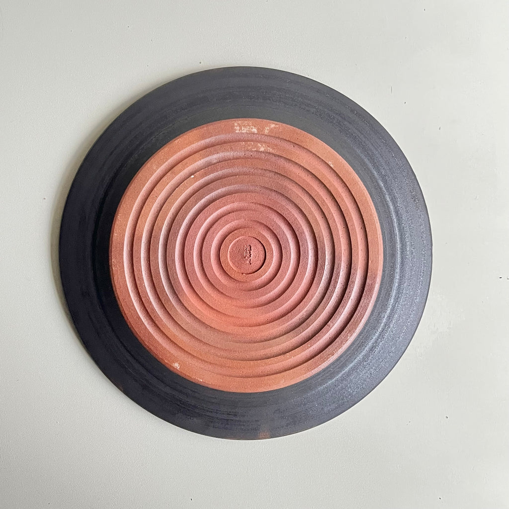 鎬リム皿　マンガン金 - dandeliOn