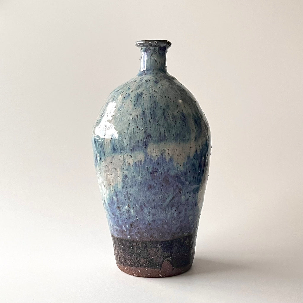 青小代花入