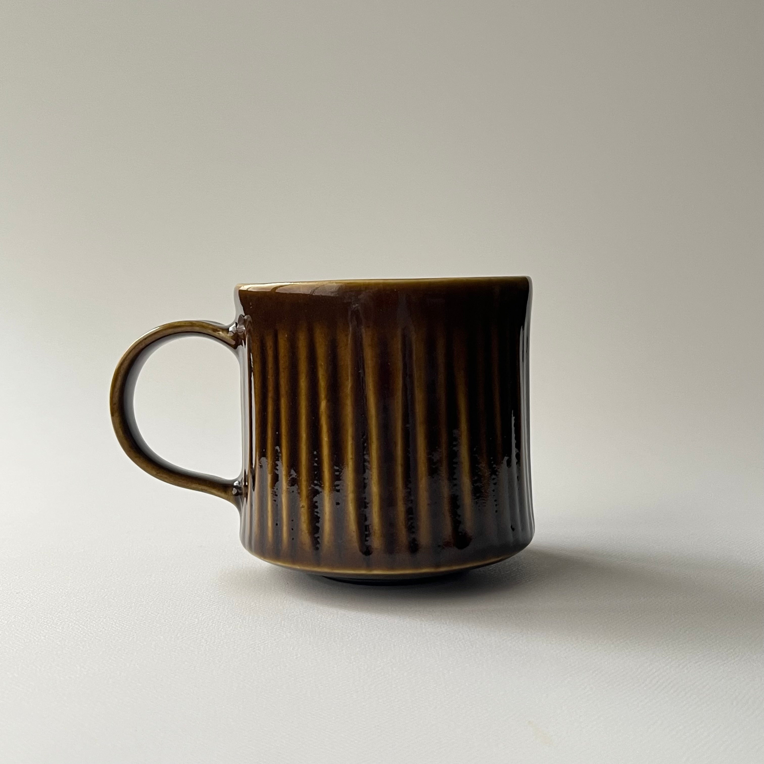 飴釉マグカップ