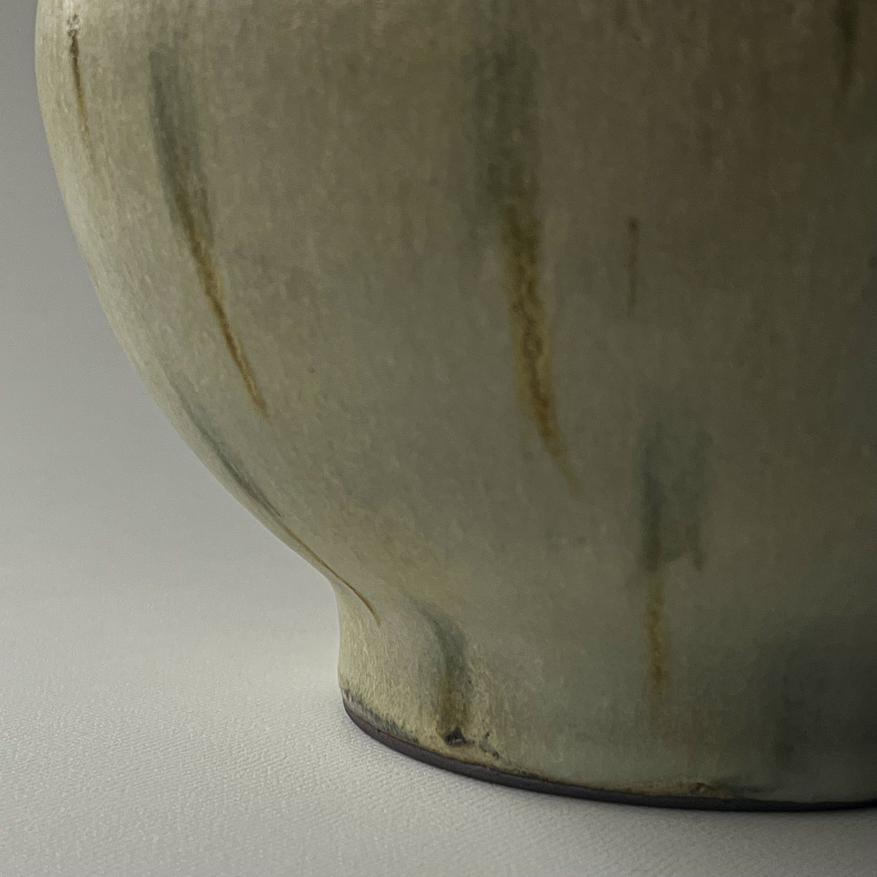 つぶ化粧緑釉ボウル - dandeliOn