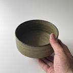 茶盌　翠釉