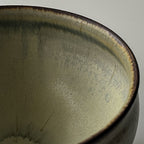 つぶ化粧緑釉ボウル - dandeliOn