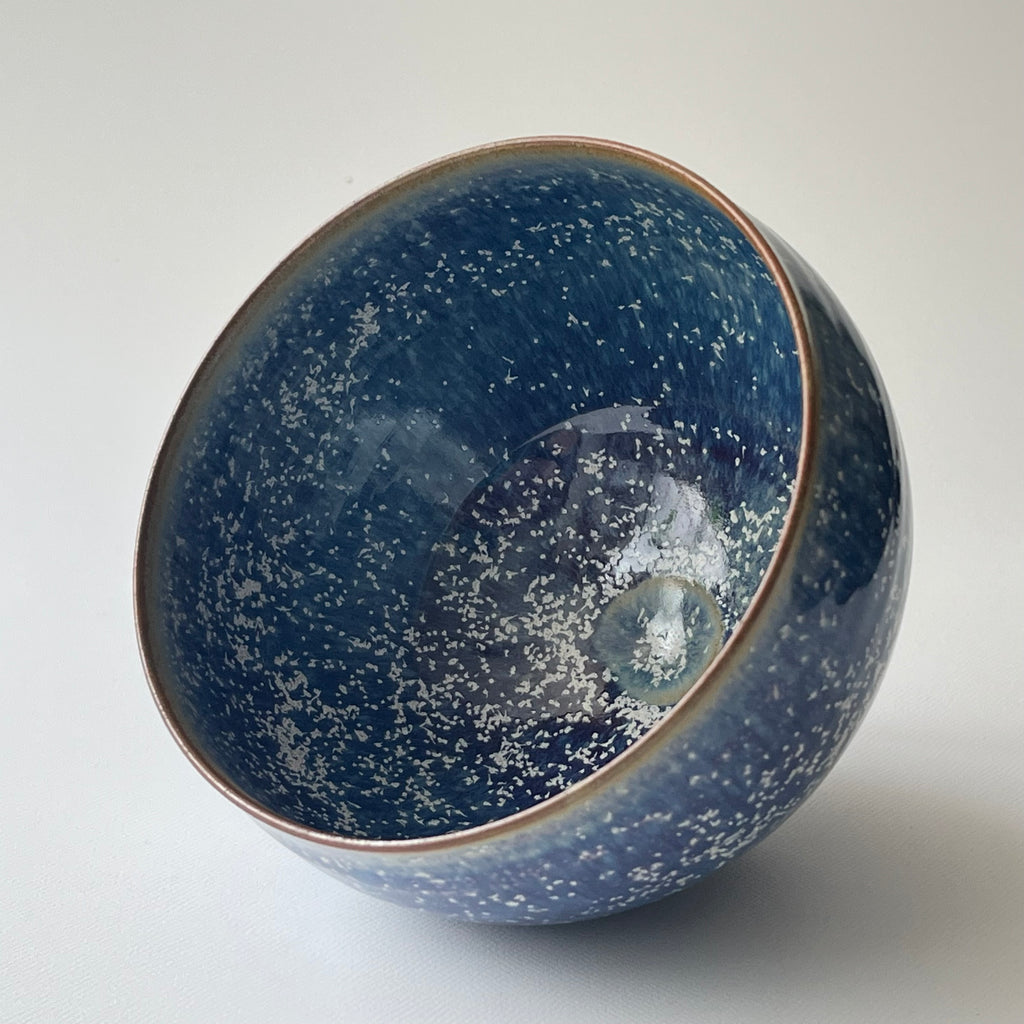 茶盌　蒼天釉