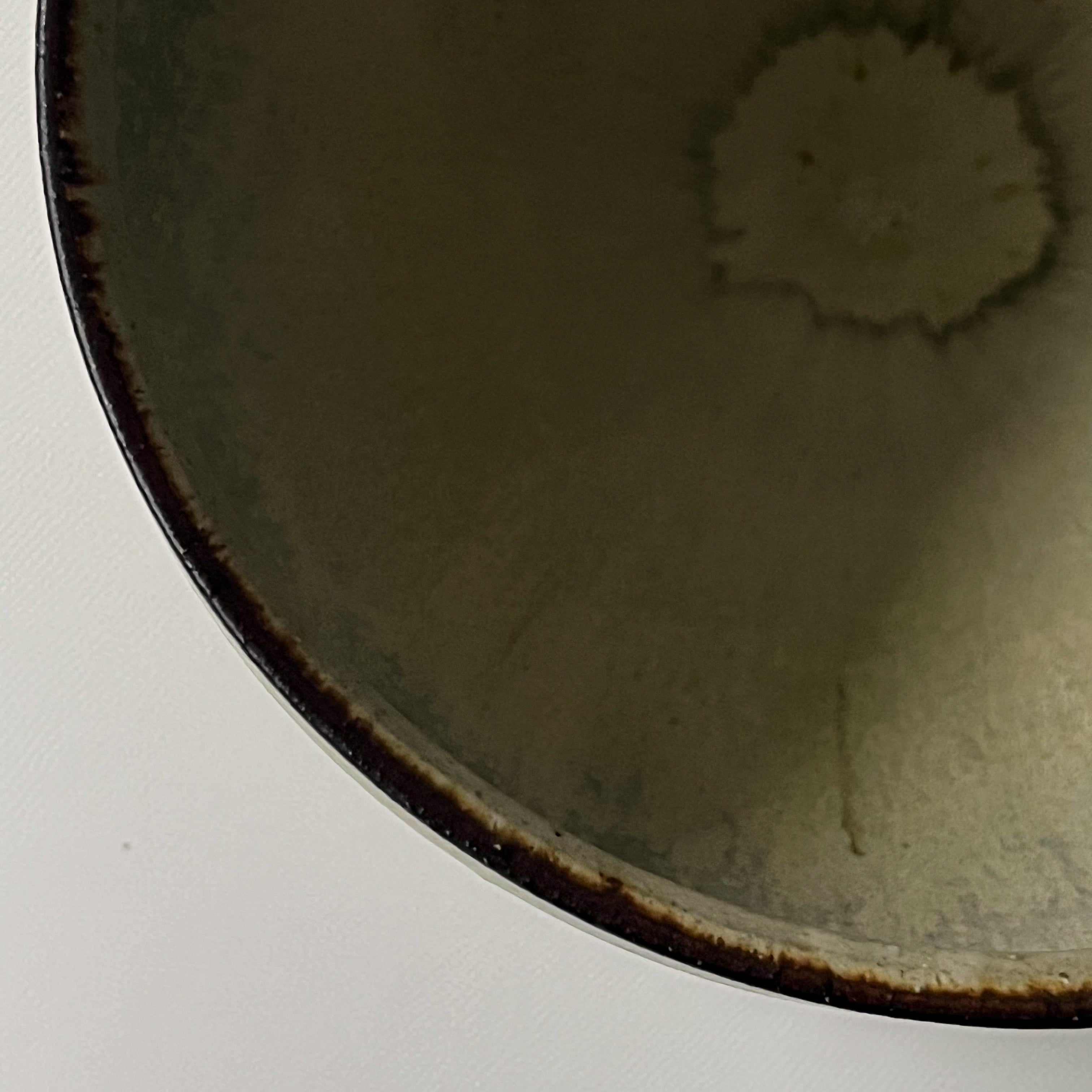 つぶ化粧緑釉ボウル - dandeliOn