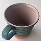 トルコ釉シノギマグ ①