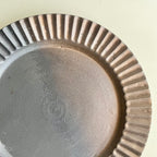 鎬リム皿　マンガン金 - dandeliOn