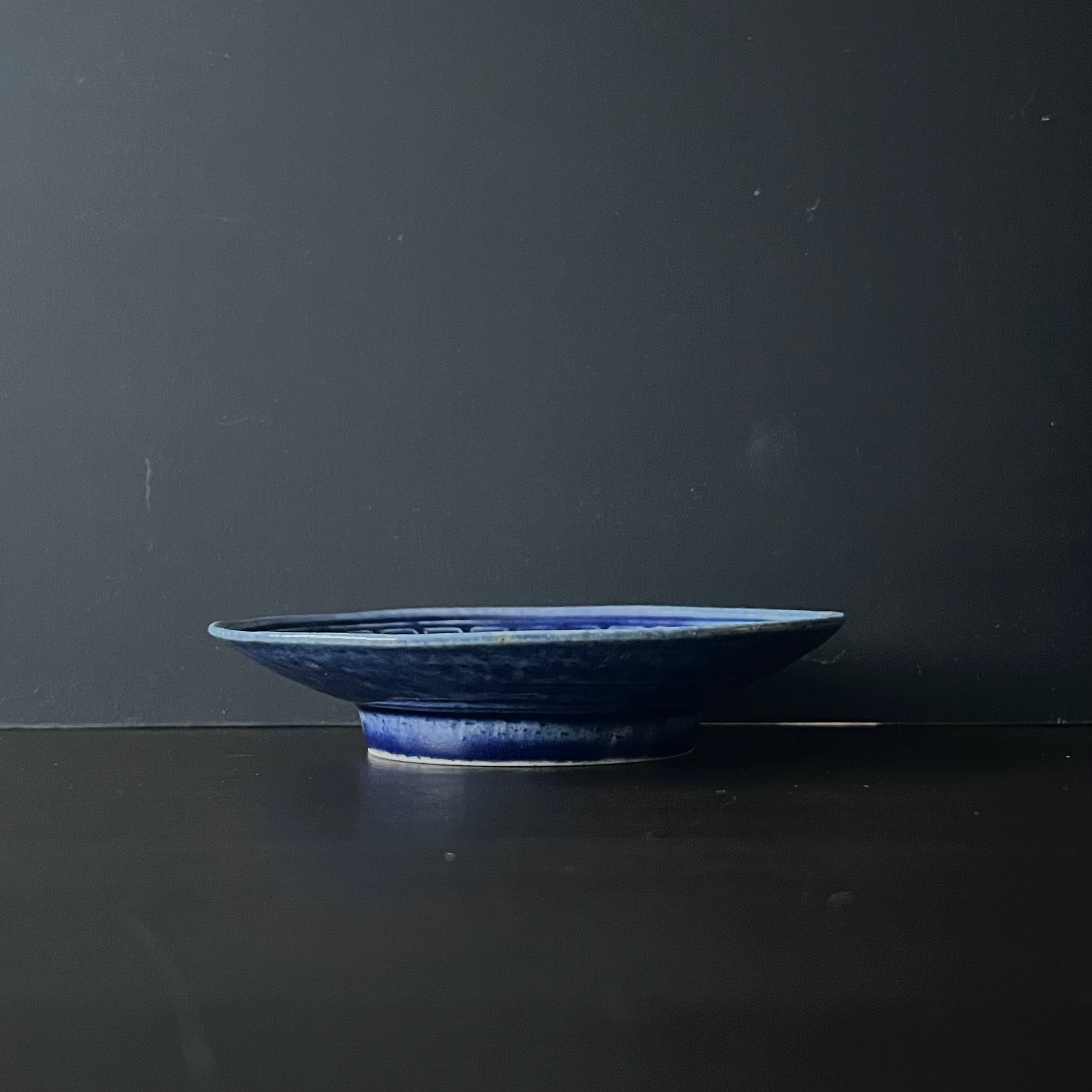 瑠璃釉双喜文小皿 - dandeliOn