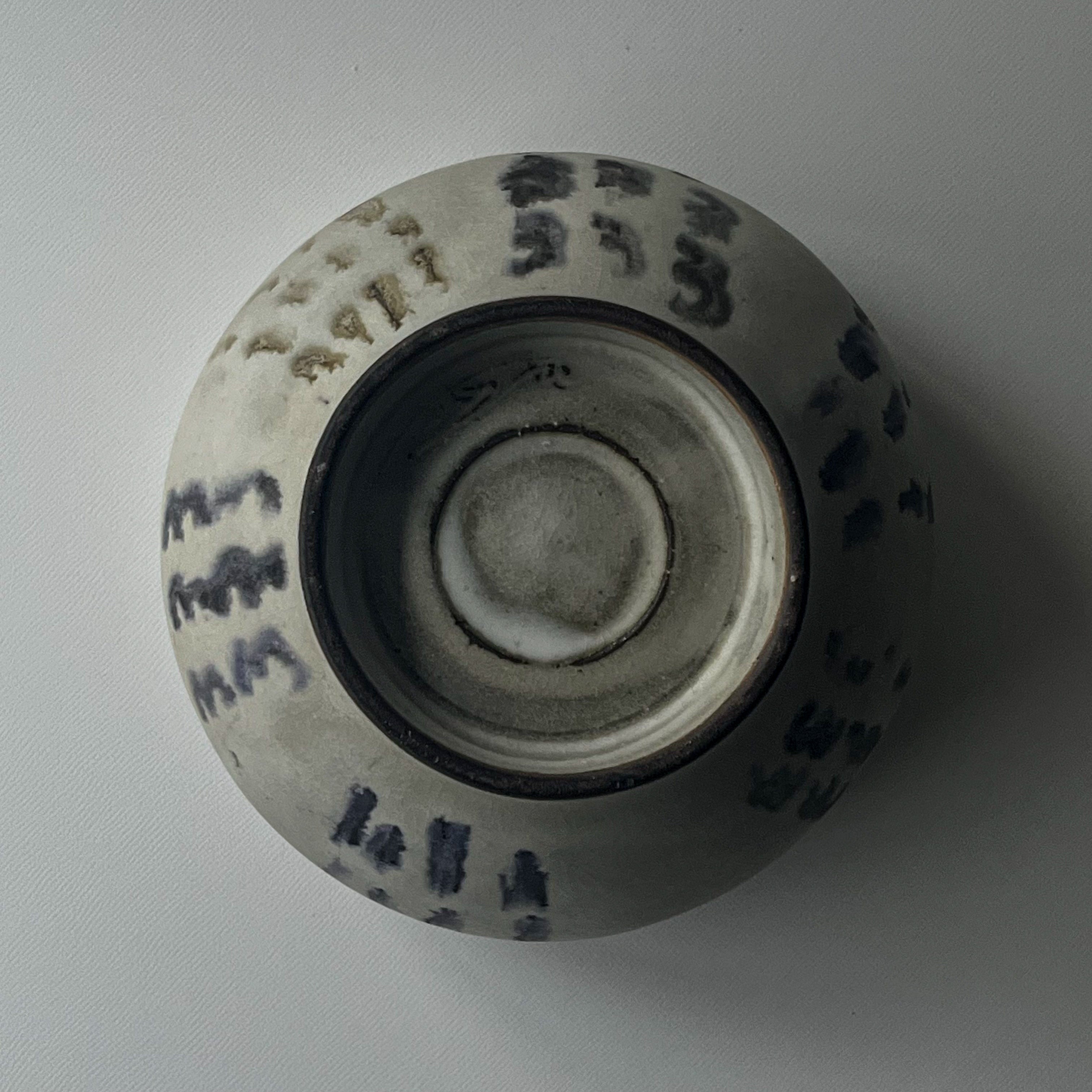 つぶ化粧緑釉ボウル - dandeliOn