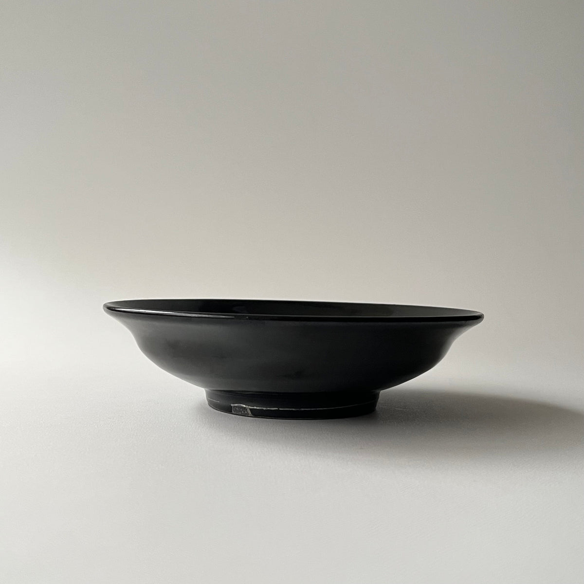 黒釉皿
