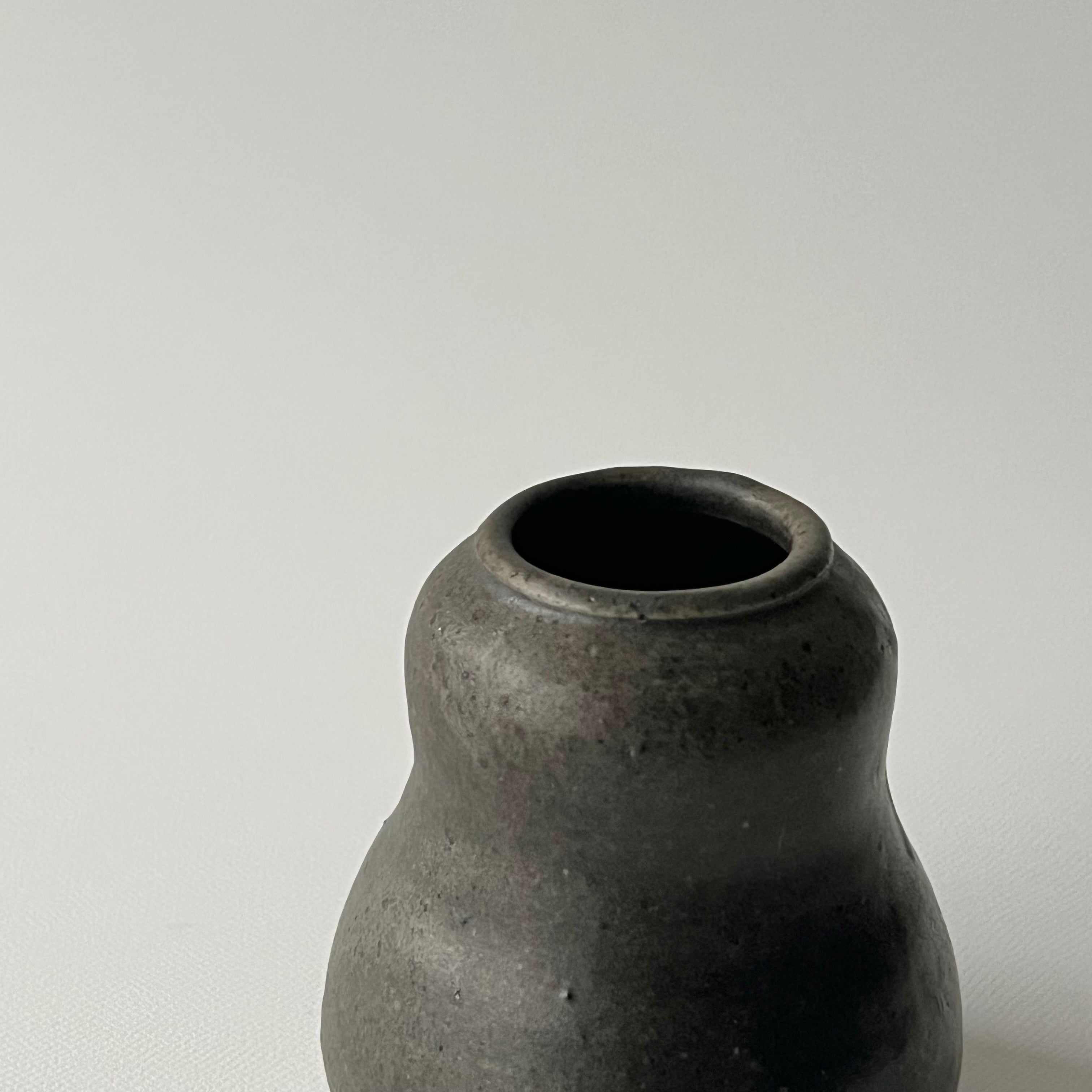 馬門釉一輪挿し