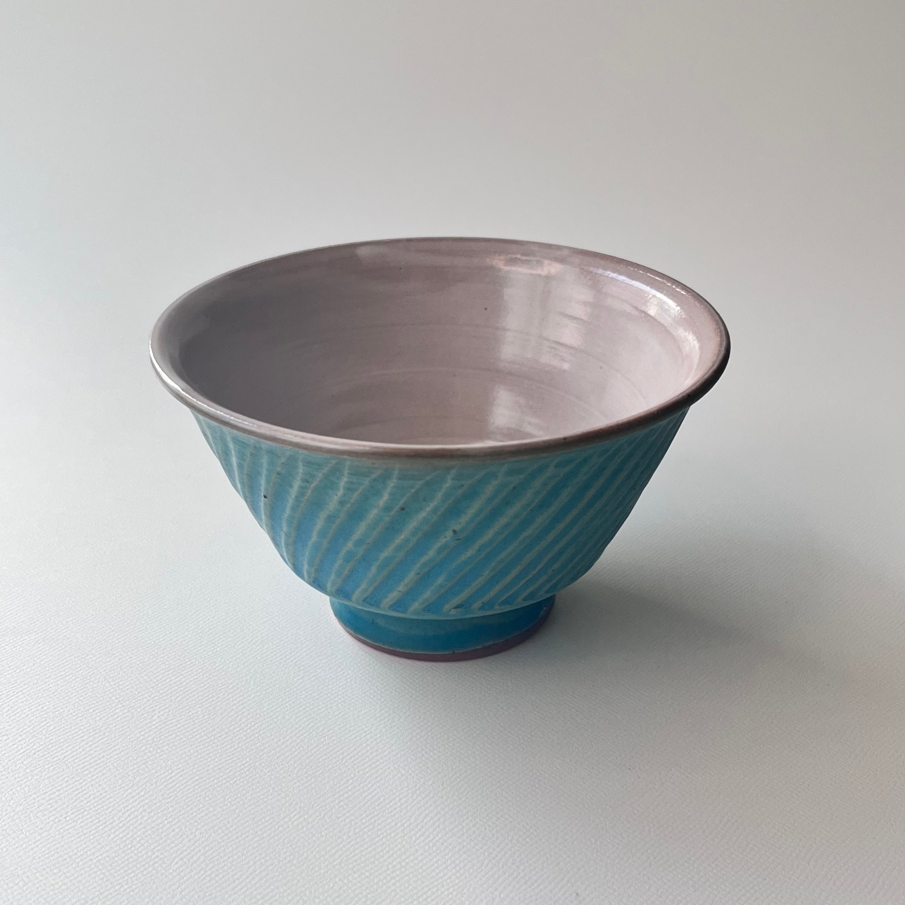 トルコ釉シノギカップ