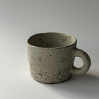 白釉マグカップ