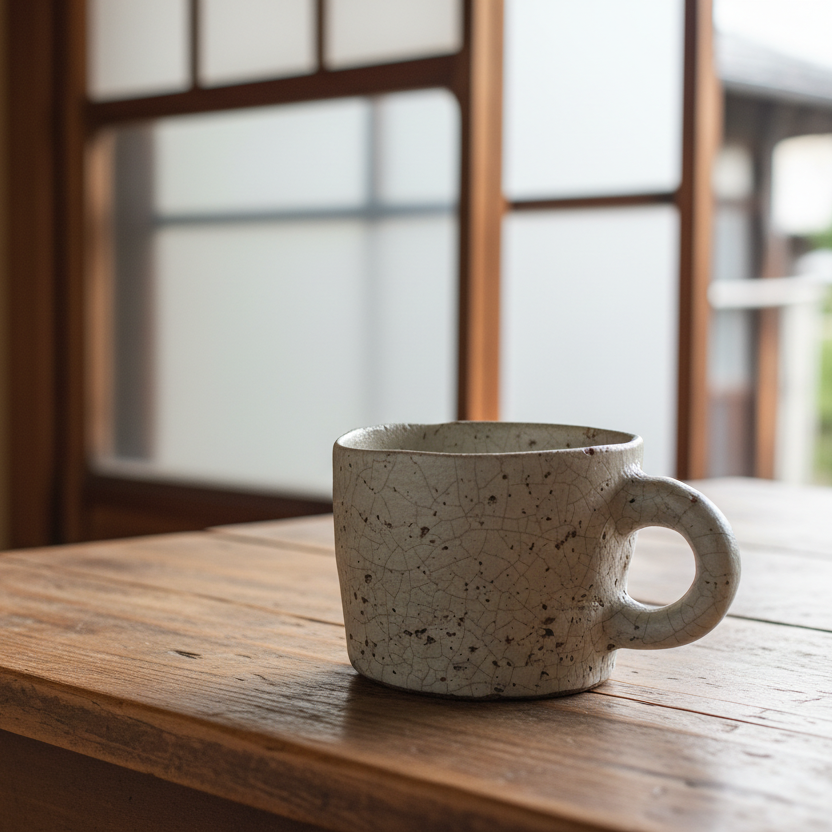 白釉マグカップ - dandeliOn