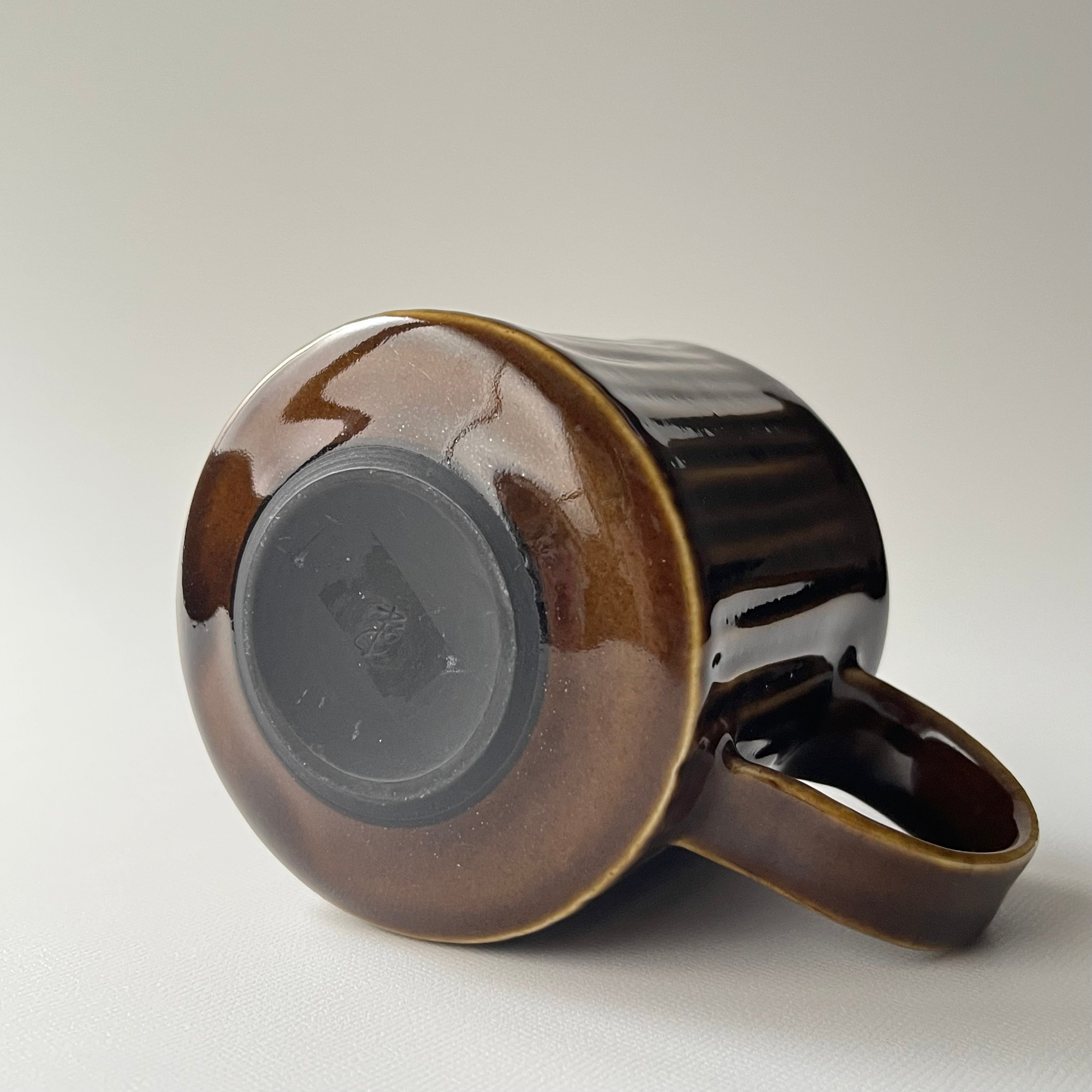 飴釉マグカップ