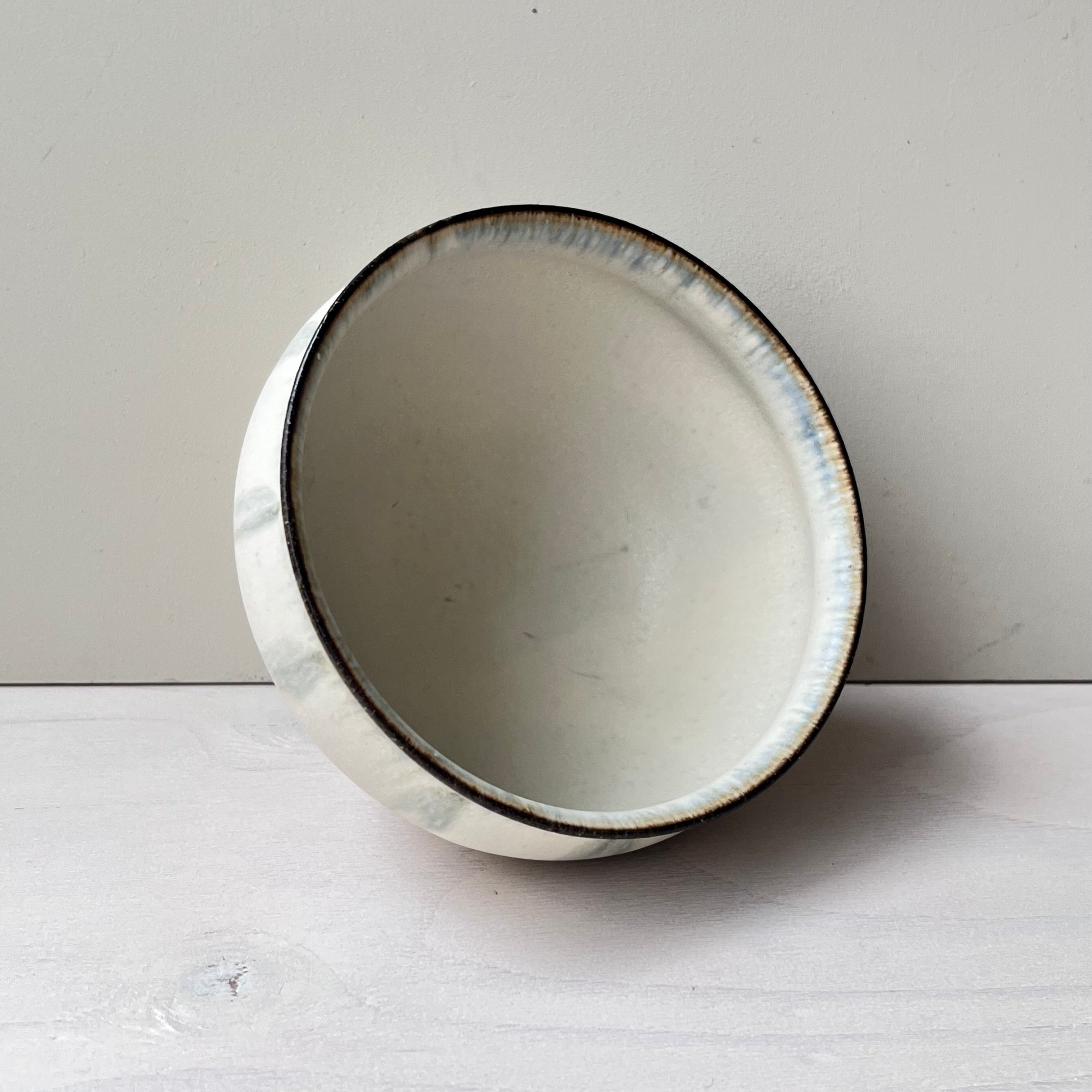 つぶ化粧緑釉碗 / 大 - dandeliOn