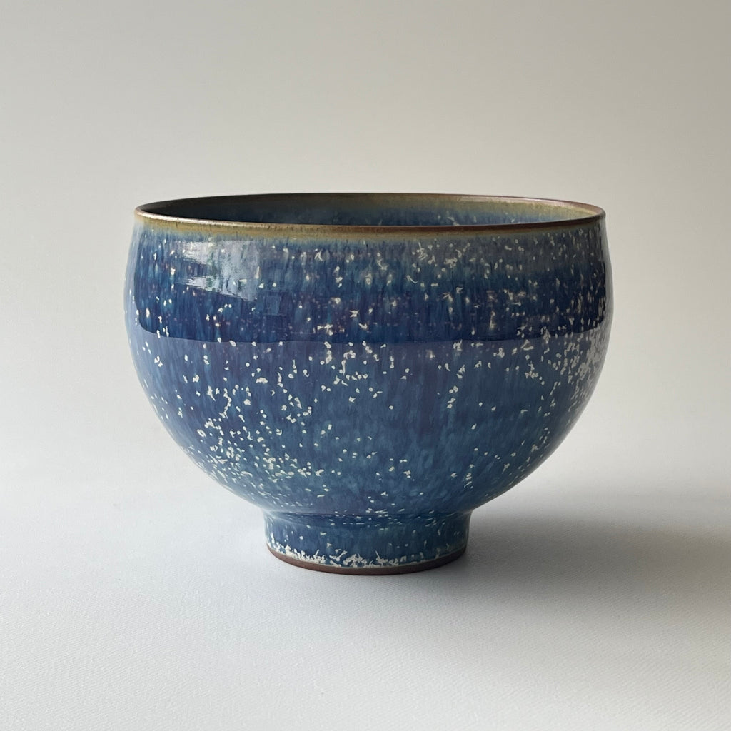 茶盌　蒼天釉