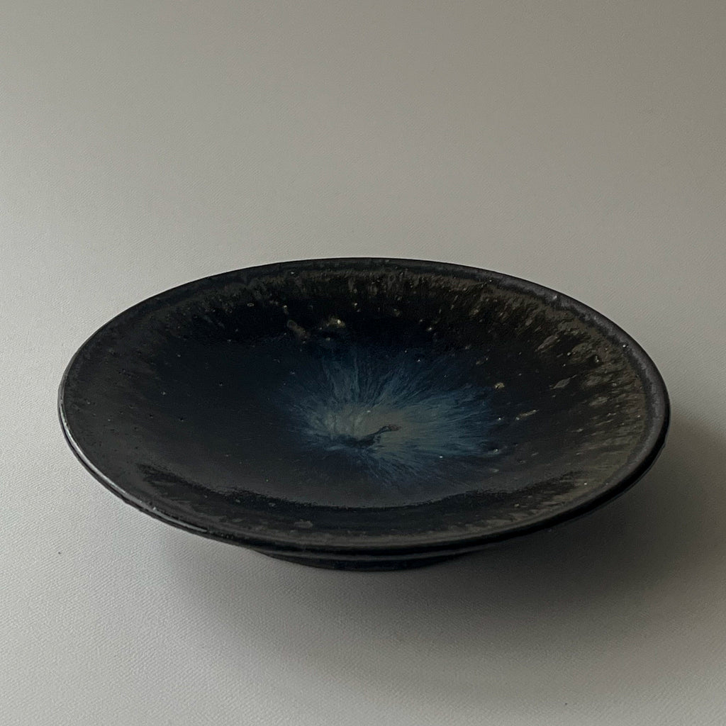 小代藁灰翠釉6寸皿 - dandeliOn