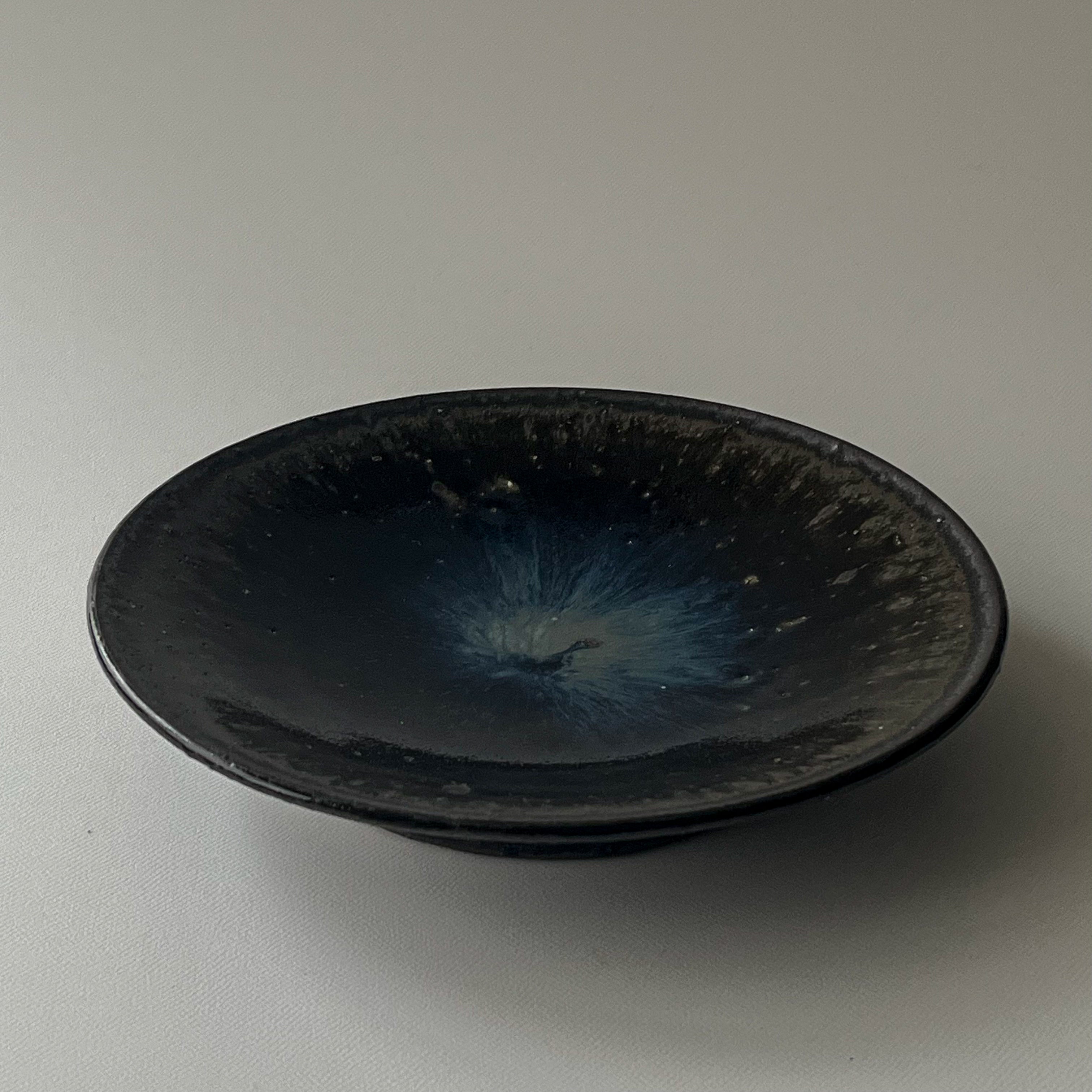 小代藁灰翠釉6寸皿 - dandeliOn