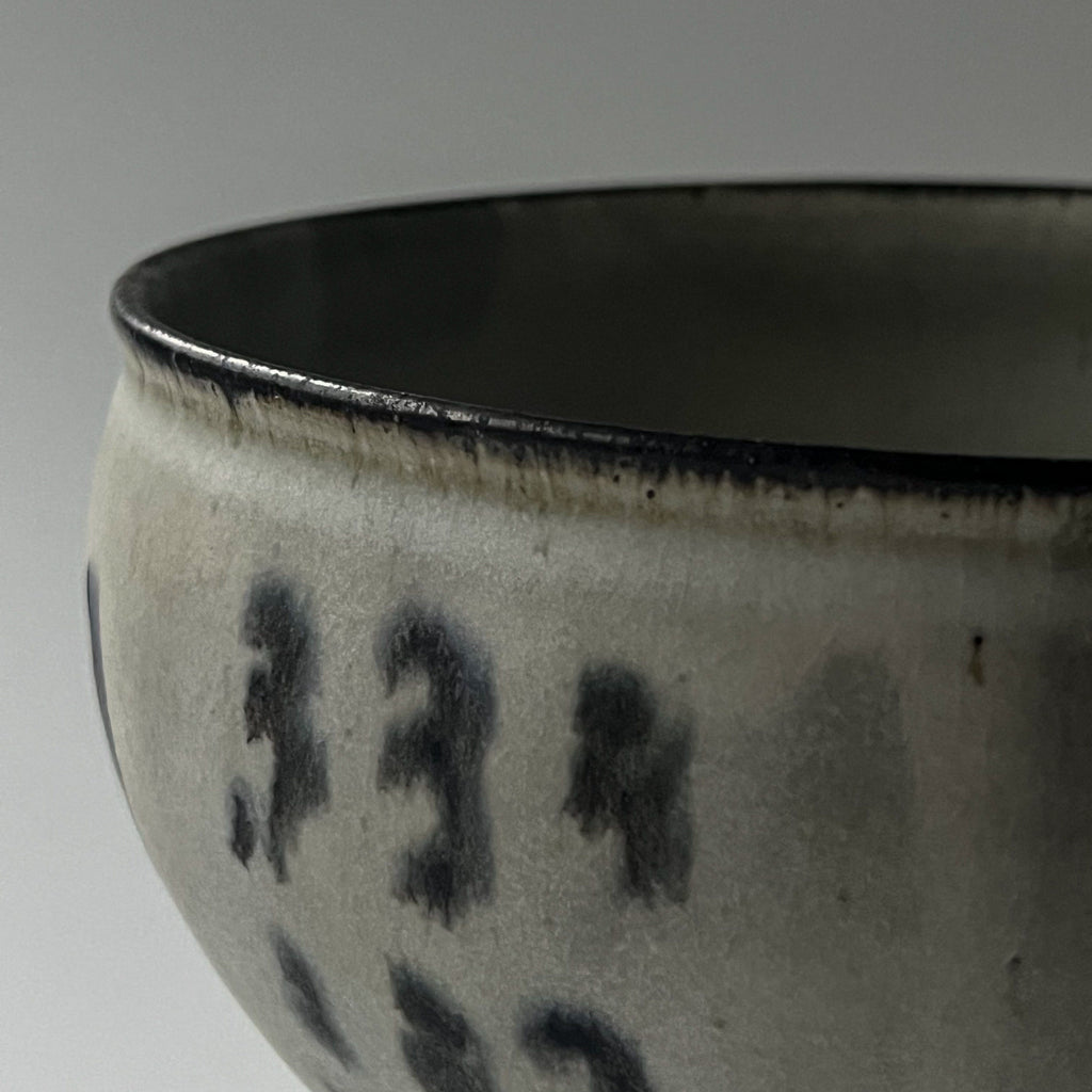 つぶ化粧緑釉ボウル - dandeliOn