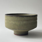 茶盌　翠釉