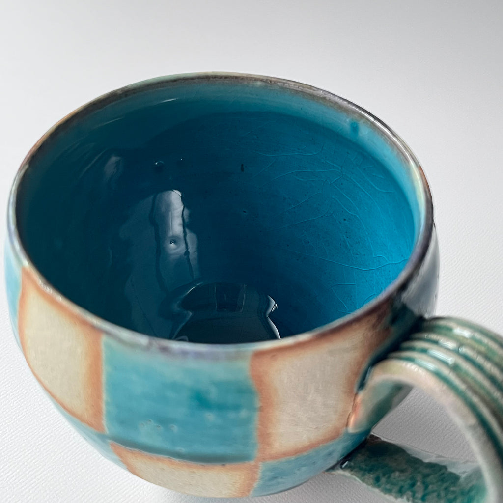 マグカップ（市松）