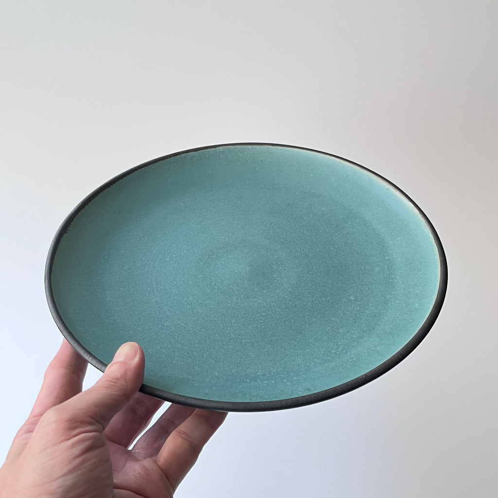 緑青8寸皿 - dandeliOn