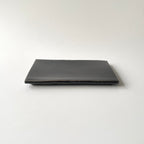 黒釉板皿