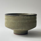 茶盌　翠釉