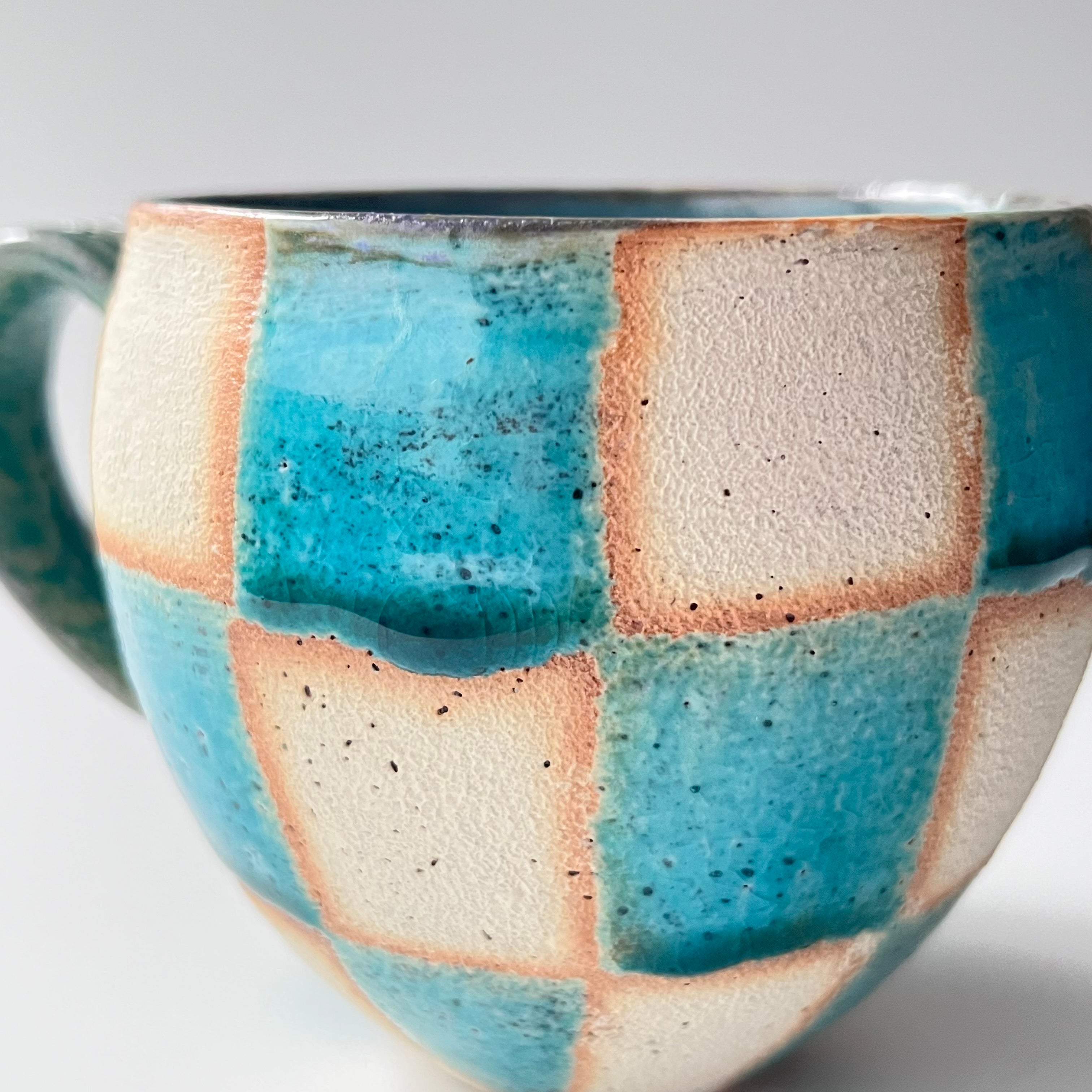 マグカップ（市松）