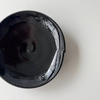 黒絵小皿　パルメット