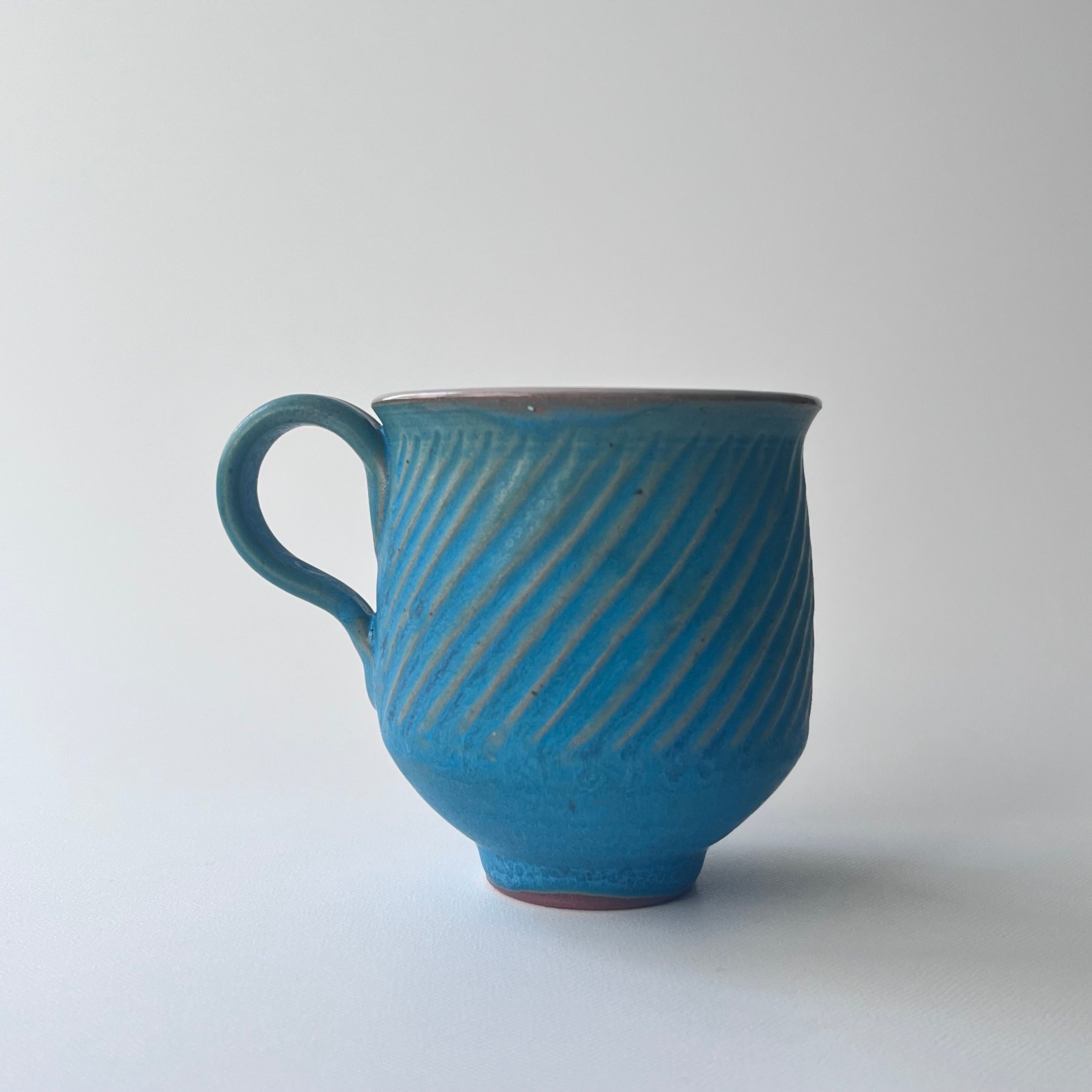 トルコ釉シノギマグ ②