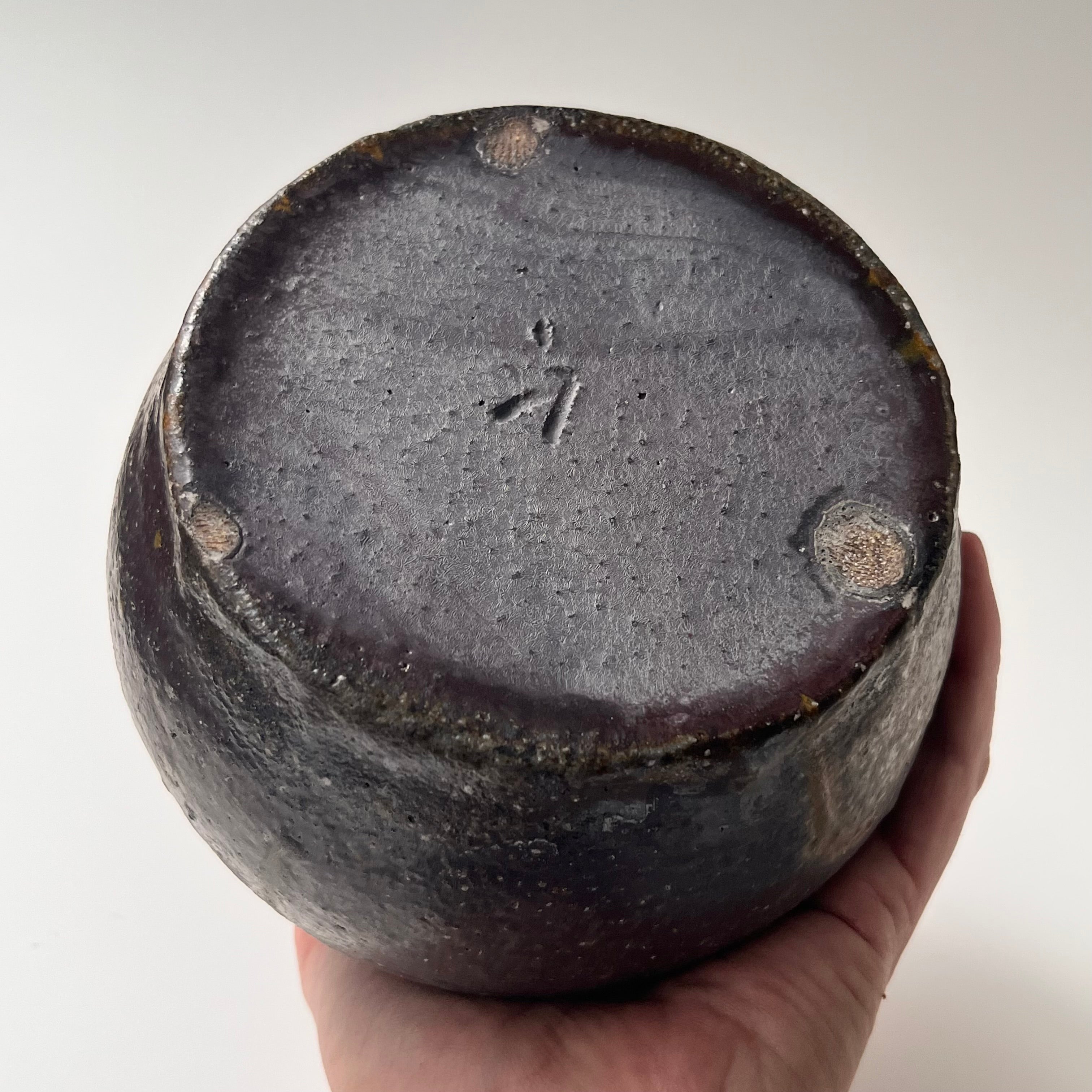 自然釉 黒蹲 | 津金日人詩 | 通販 – dandeliOn