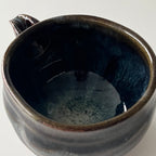 黒釉片口