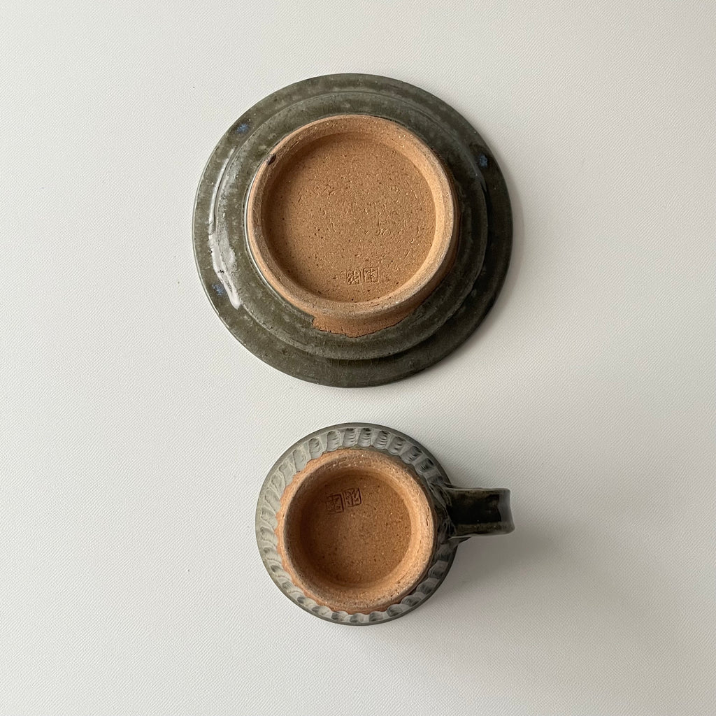 コーヒーカップセット（しのぎ）