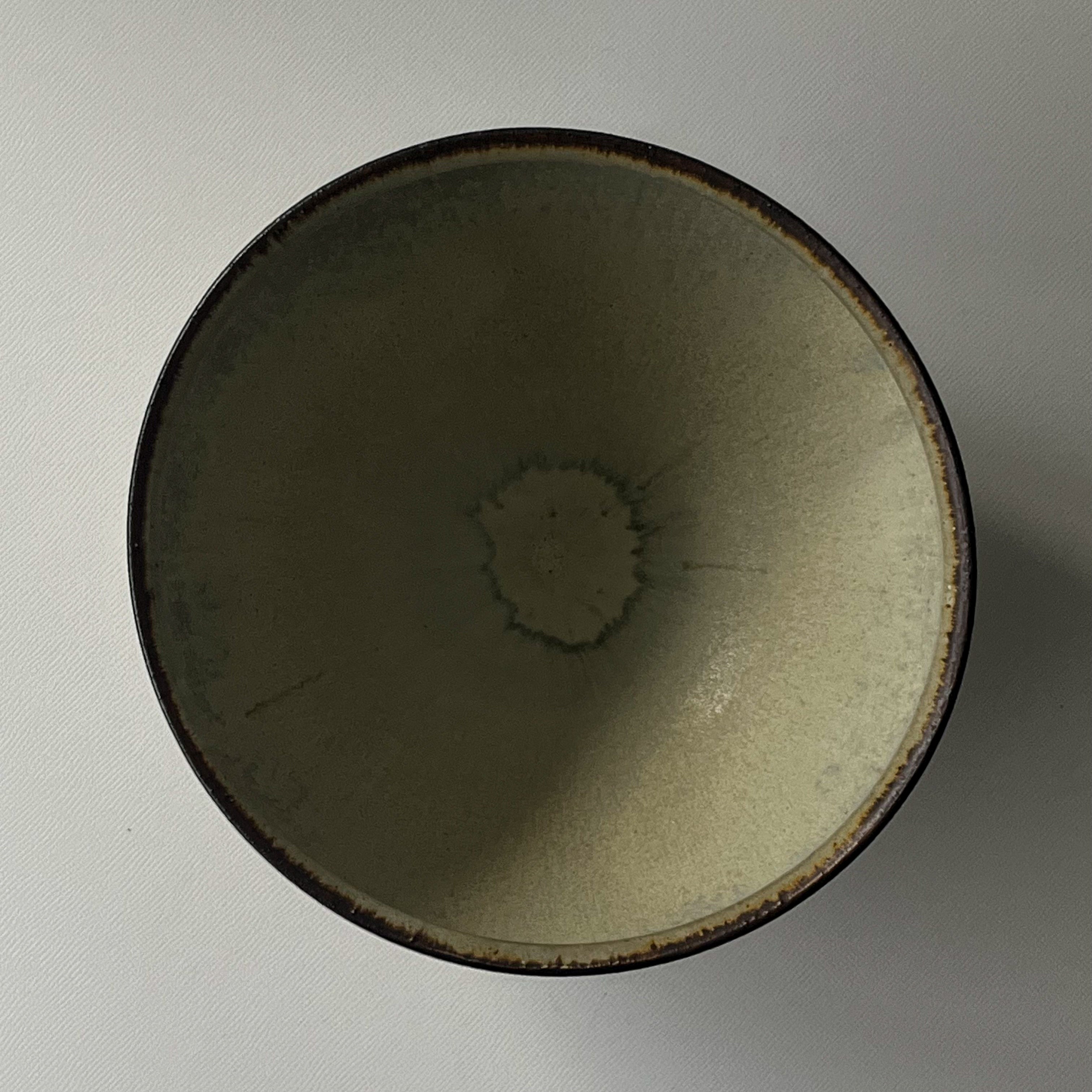 つぶ化粧緑釉ボウル - dandeliOn