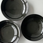 黒釉皿