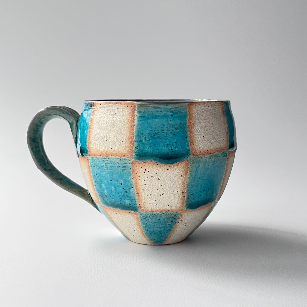 マグカップ（市松）