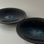 小代藁灰翠釉6寸皿 - dandeliOn