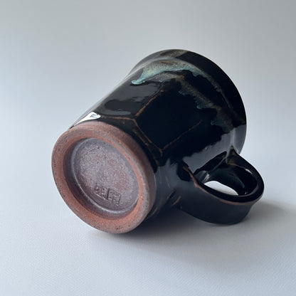 黒釉マグカップ