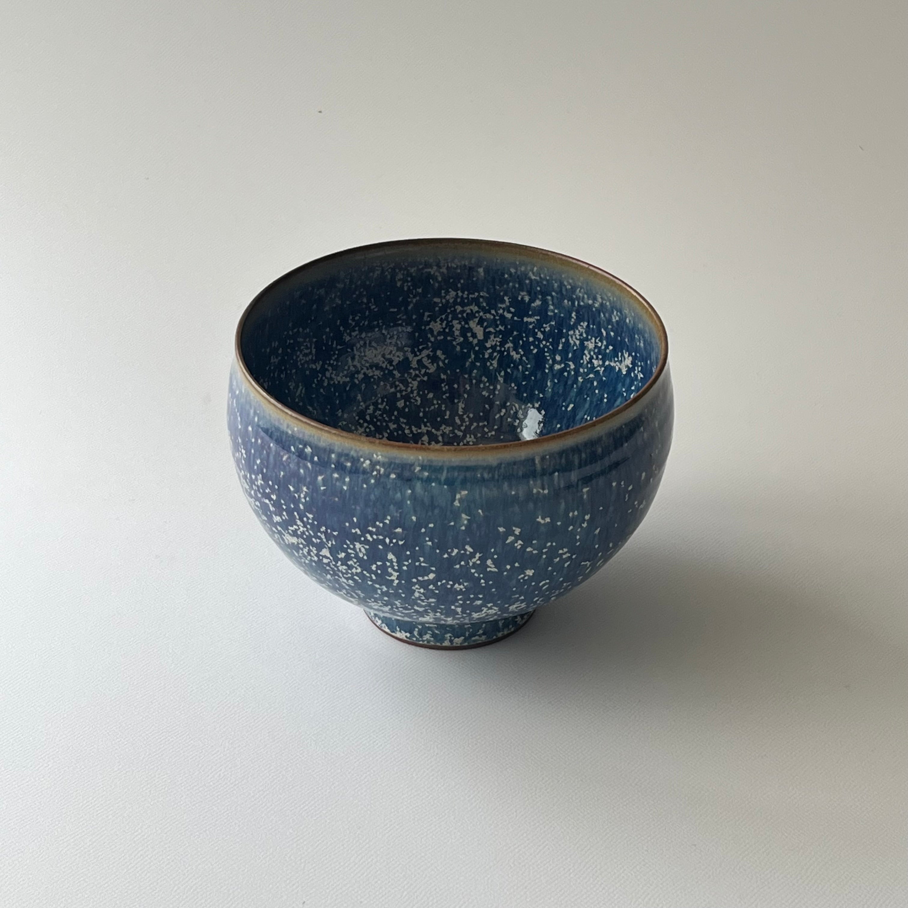 茶盌　蒼天釉