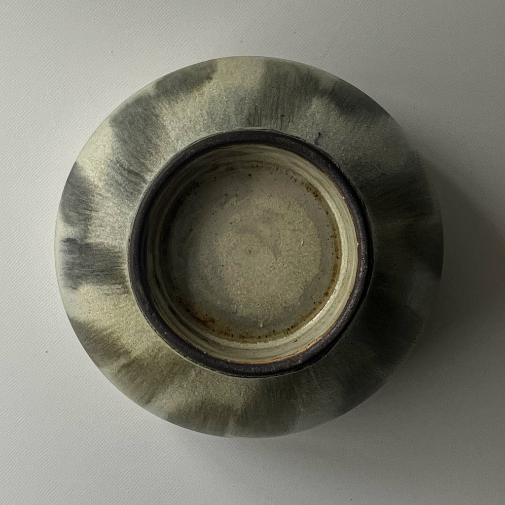 つぶ化粧緑釉ボウル - dandeliOn