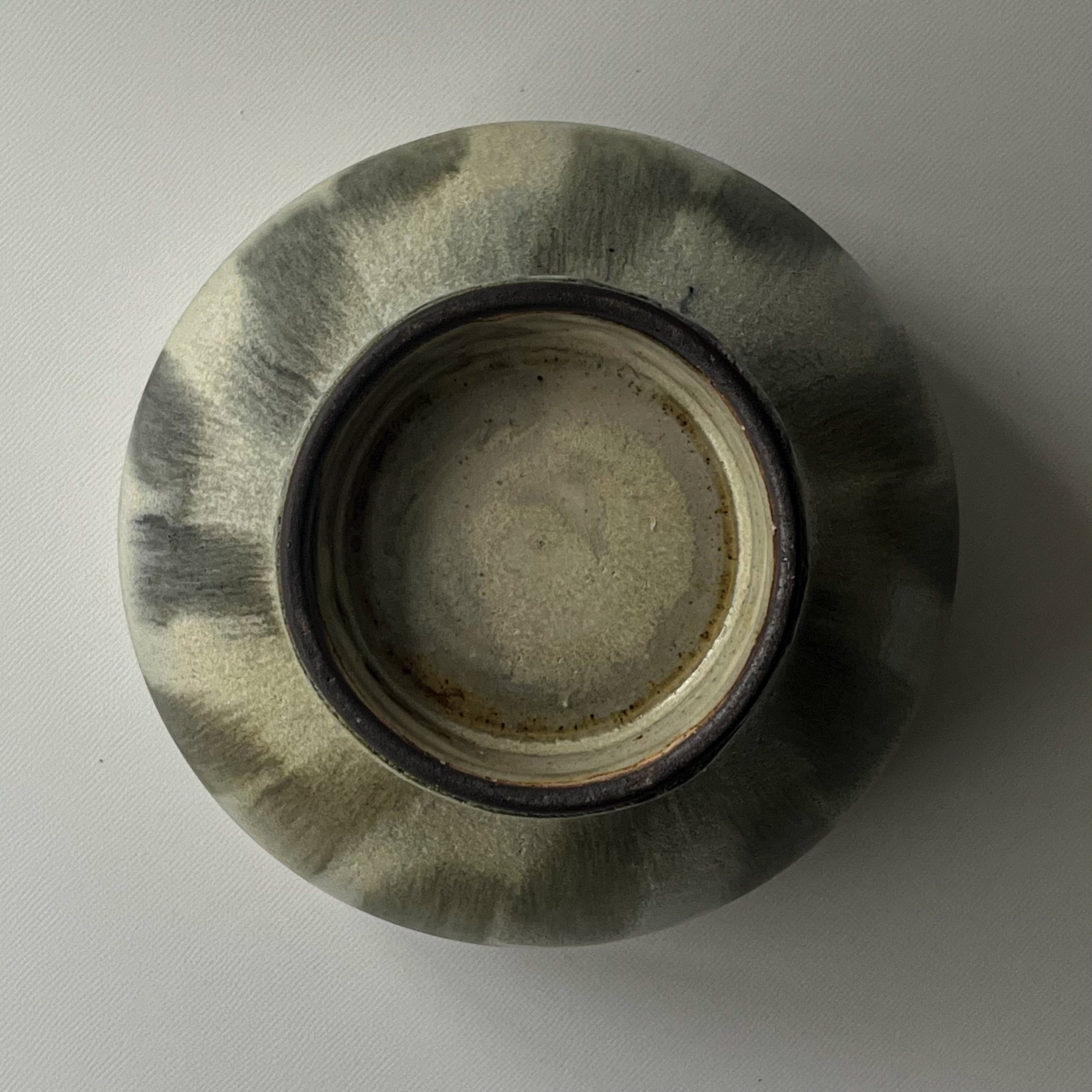 つぶ化粧緑釉ボウル - dandeliOn