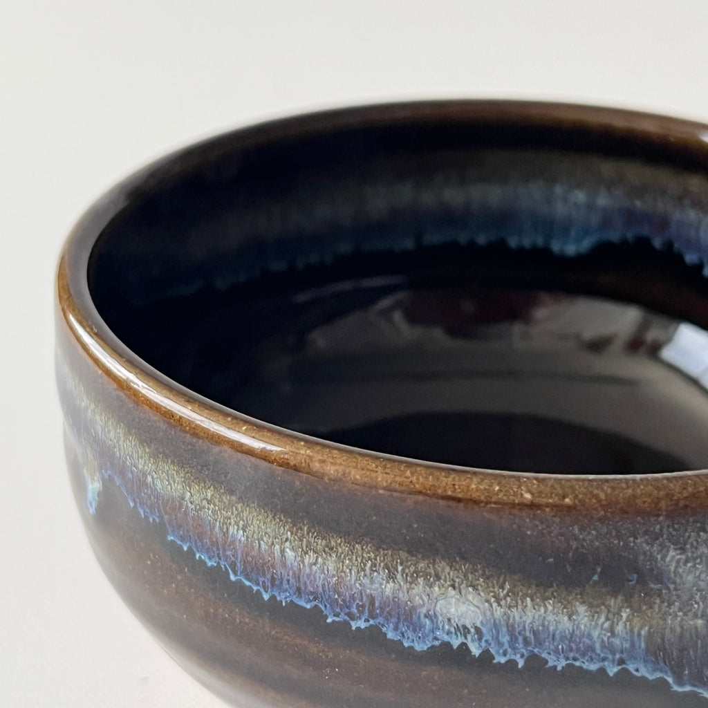 黒釉 薄茶茶碗