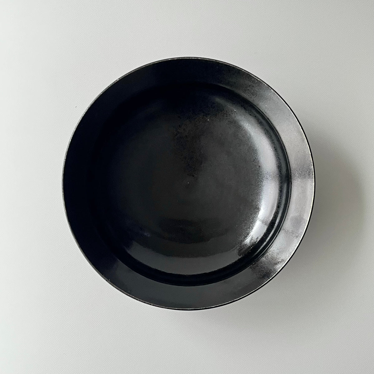 黒釉皿