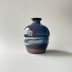 青小代扁壺徳利 - dandeliOn