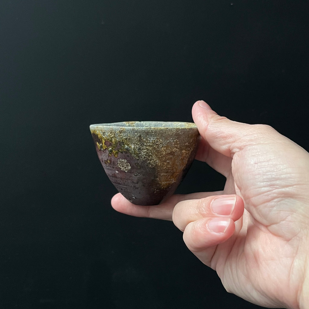 焼〆窯変酒呑 - dandeliOn