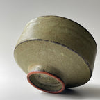 茶盌　翠釉