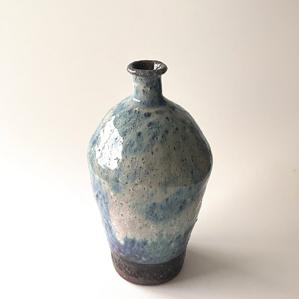 青小代花入