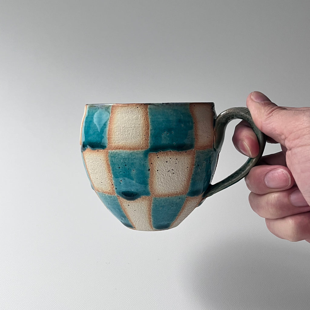 マグカップ（市松）