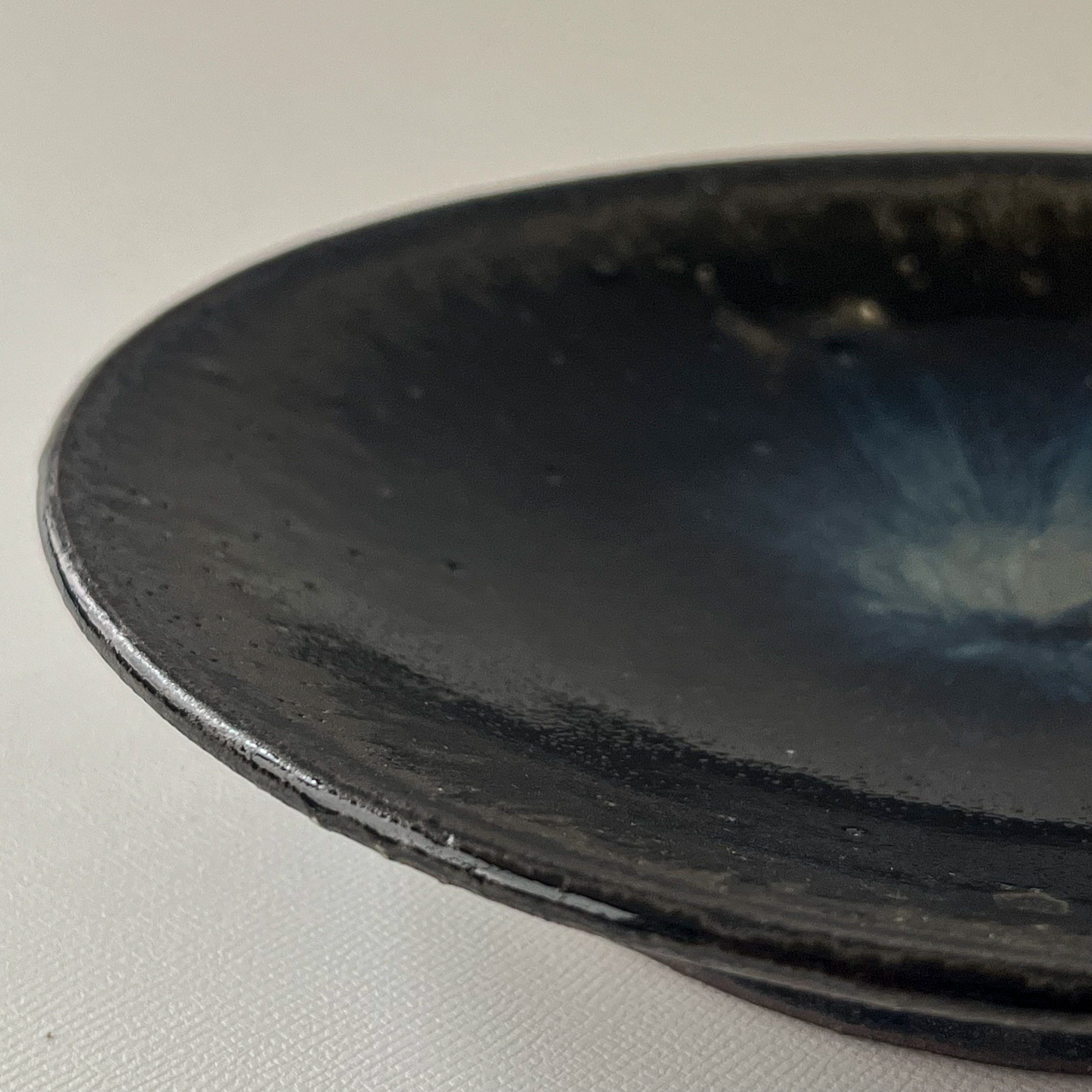 小代藁灰翠釉6寸皿 - dandeliOn